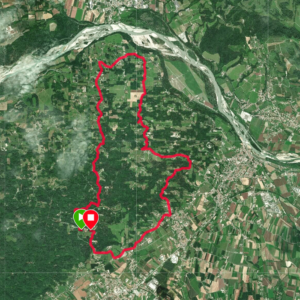 Itinerario 22 – Giavera del Montello (Vettorel) – Santa Croce – Nervesa della Battaglia – Giavera, un lungo tra le Prese 5, 3, 1 e 2