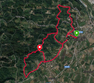 Itinerario 2: Tre itinerari brevi: Abbazia di Nervesa, Ossario, Sacello Baracca e tanto bosco